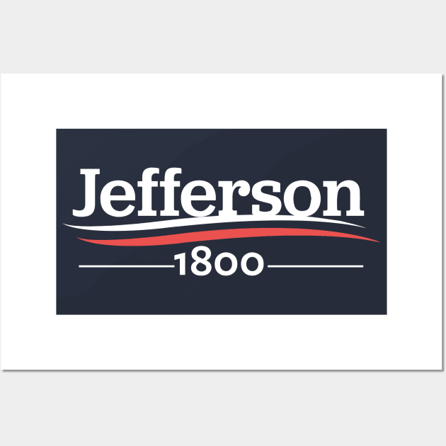 HAMILTON Hamilton Musical Jefferson 1800 Alexander Hamilton Election of 1800 Wall Art by YellowDogTees